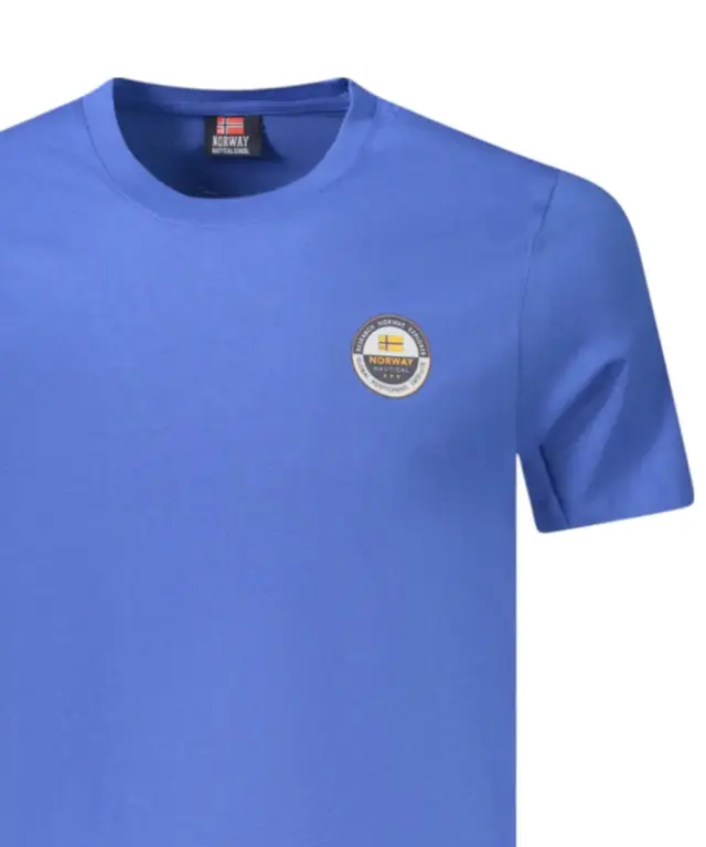 Norway Nautical School - Ανδρικό T-shirt Κοντομάνικο 856032-BLUETT Μπλε 3