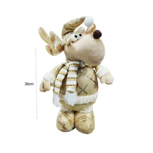 Διακοσμητικό Ταράνδος Χρυσός 36cm – Gold Decorative Reindeer 36cm 0281005 3