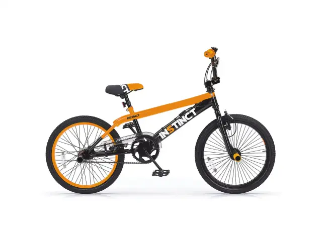ΠΟΔΗΛΑΤΟ MBM INSTINCT BMX 20'' 025 - ΜΑΥΡΟ-ΠΟΡΤΟΚΑΛΙ - 28
