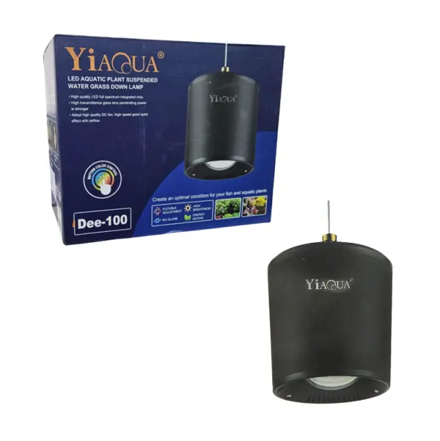 Yiaqua Φωτιστικό LED Ενυδρείου για Φυτά και Ψάρια Dee-100 - LED Aquarium Light for Plants and Fish 088058