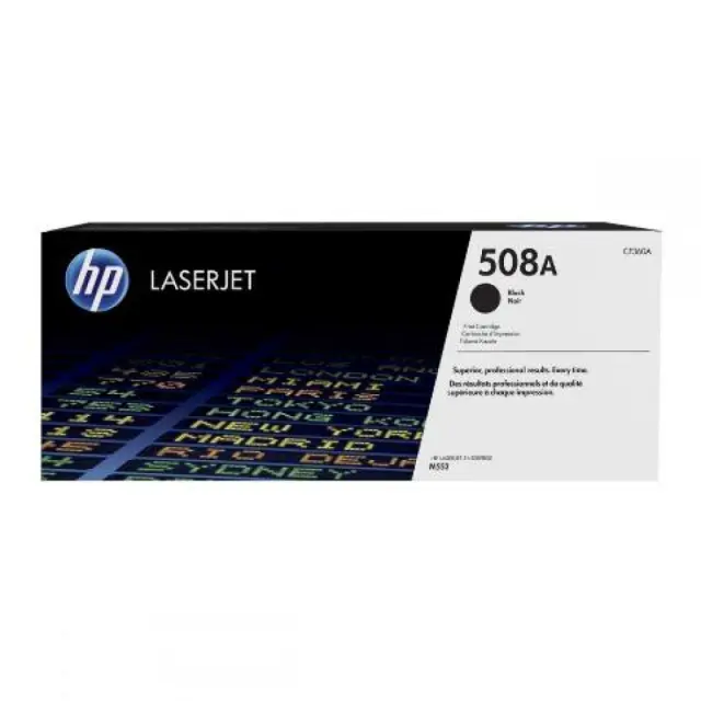 HP 508A Γνήσιο Toner Laser Εκτυπωτή Μαύρο 6000 Σελίδων CF360A