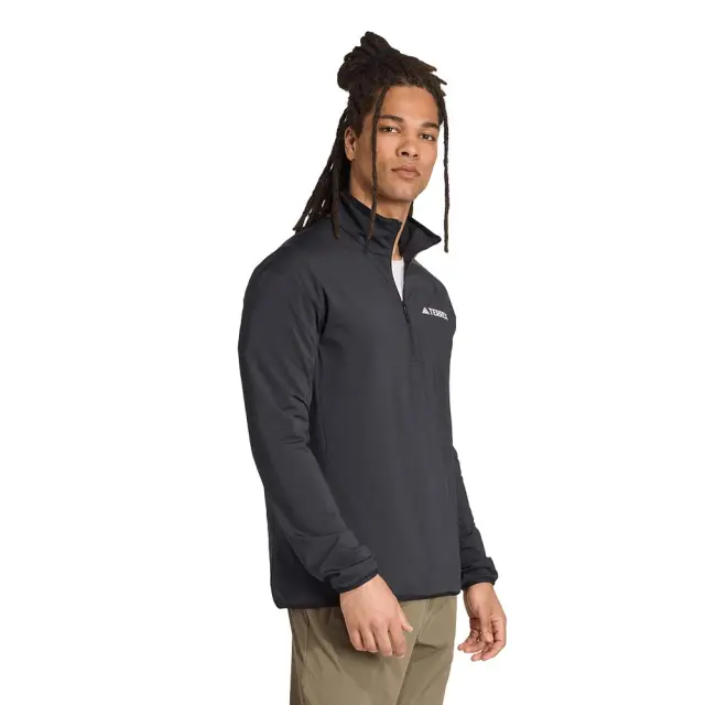 adidas Performance Men's Terrex Multi Climawarm Half-Zip Tech Fleece Jacket Μαύρο JM0143 (adidas Performance) 3