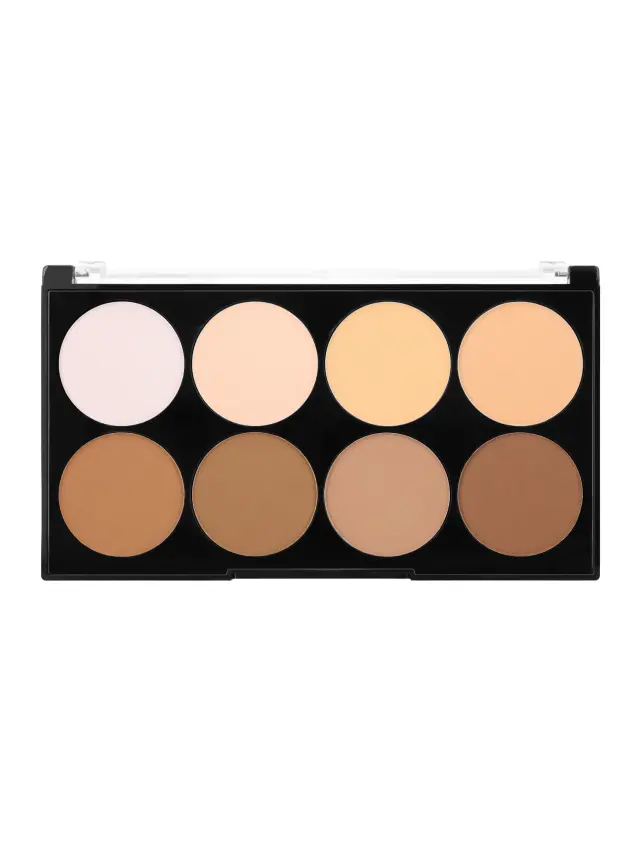 Shape & Glow Highlight & Contour Powder Palette W7 3