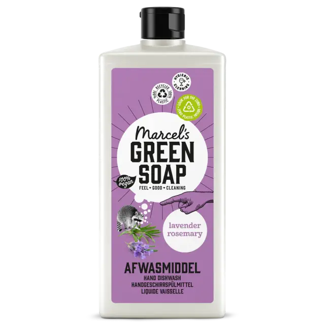 Marcel’s Green Soap Υγρό πιάτων Λεβάντα & Δενδρολίβανο 500ml