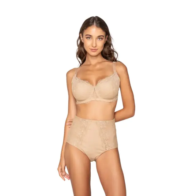 Luna Γυναικείο Slip High Waist Maxi Venus, Χρώμα Μπεζ - M