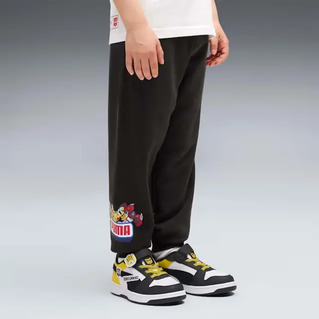 Puma Kids X Transformers Sweatpants Μαύρο 637629-01 (Puma) 3