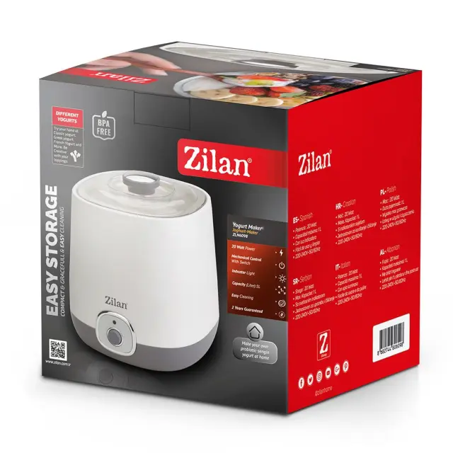 Zilan Παρασκευαστής Γιαουρτιού 1000ml ZLN6098 2