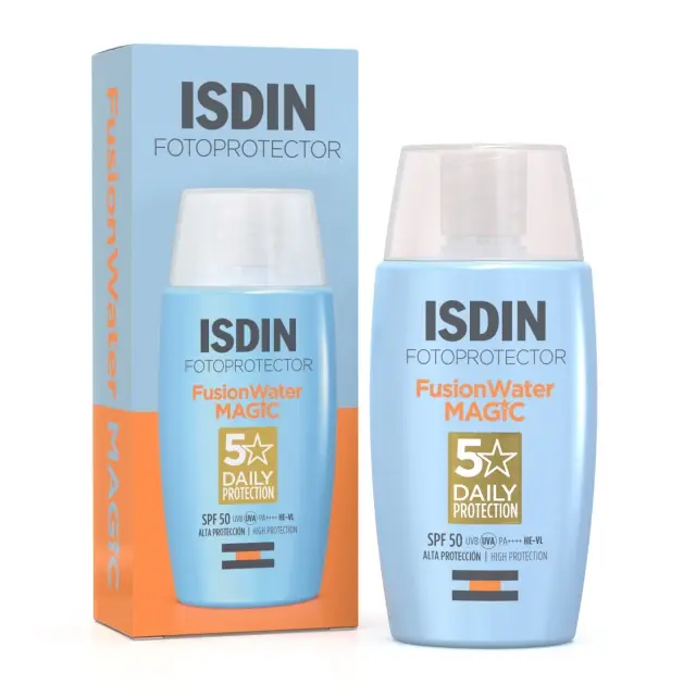 Isdin Αντηλιακό Προσώπου SPF 50 Fotoprotector Fusion Water Magic SPF 50 50ml