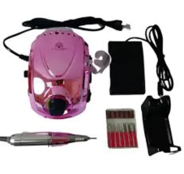 Τροχός μανικιούρ-πεντικιούρ DM-212 65W, 35.000 στροφές - Μεταλλικό ροζ χρώμα 2
