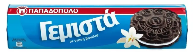 Μπισκότα Γεμιστά Βανίλια (02-04190) Μπλε