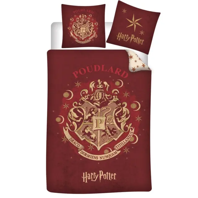 Σετ Παπλωματοθήκη 140X200 + Μαξιλαροθήκη 65X65 HARRY POTTER AYM-139HP-DV