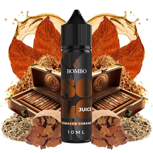 Solo Juice Tobacco Cubano 10ml (60ml) - Bombo Flavorshots