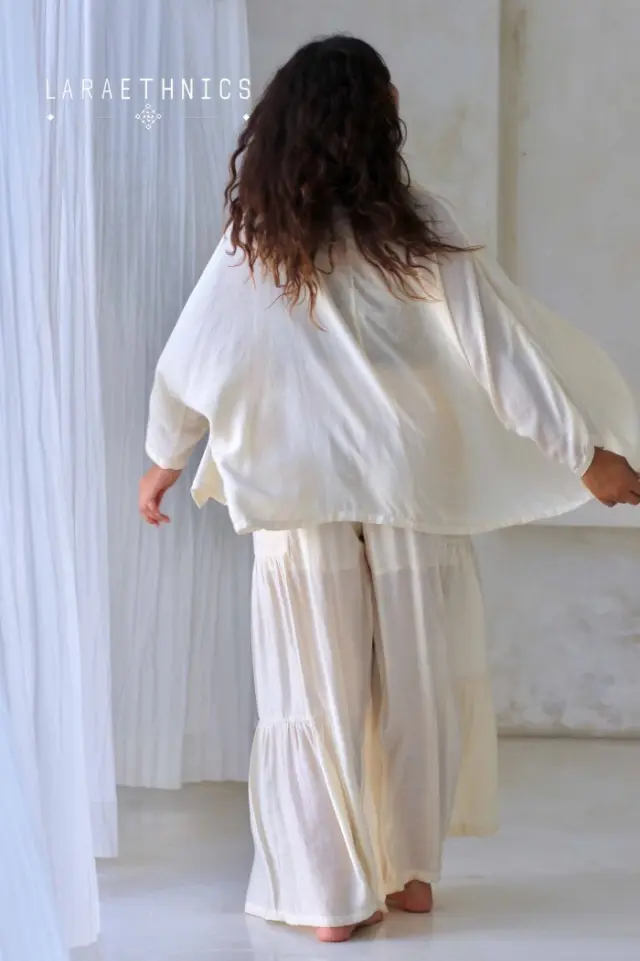 LARA ETHNICS "GRAZIELLA" SHIRT (GRAZIELLA-SAND) 2