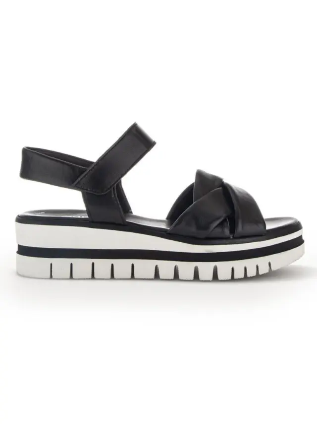 Gabor Πέδιλα Γυναικείο δέρμα Μαύρο GAB/24622 27-BLACK 3