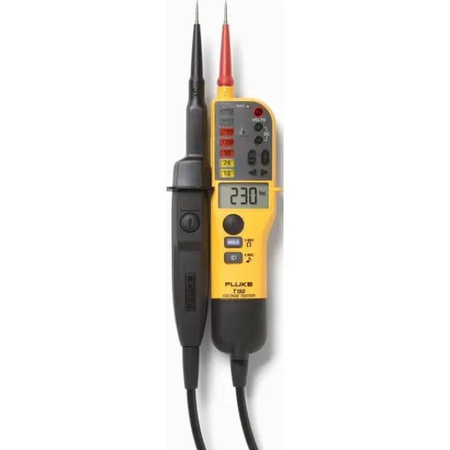 FLUKE-T150 Voltage and Continuity Tester with LCD readout and additional resistance measurement