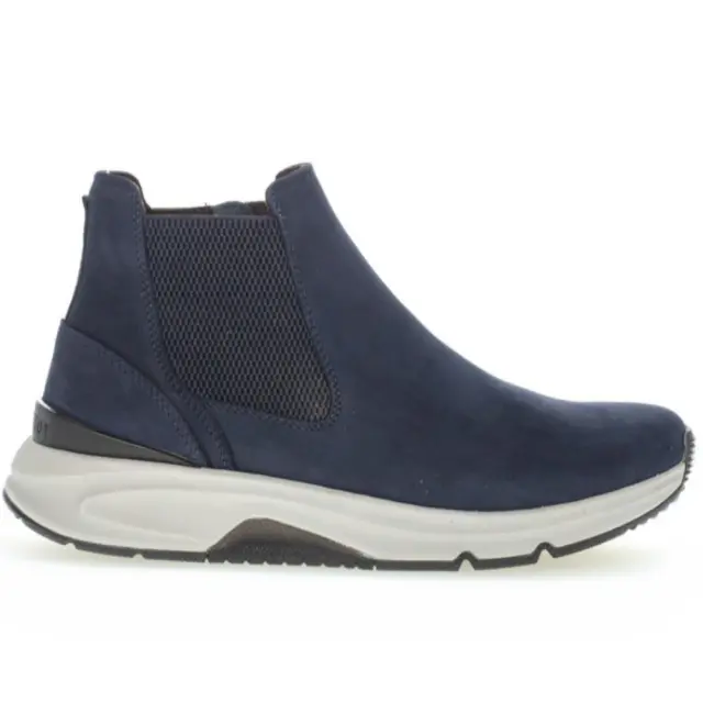 Gabor Μποτάκια Γυναικείο δέρμα Nubuck Μπλέ GAB/96881 36-BLUE
