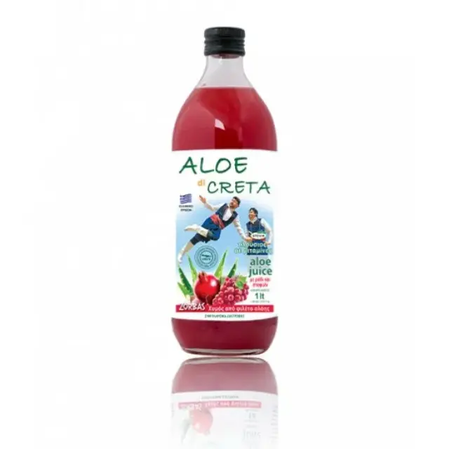 Aloé di Creta Pomegranate & Grape 1L