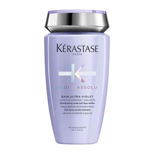 KERASTASE Blond Absolu Bain Ultra-Violet Σαμπουάν Με Μωβ Χρωστική Για Βαμμένα Ξανθά Μαλλιά 250m