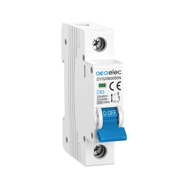 MCB 1P C63 4,5KA 1M / DY02060080N