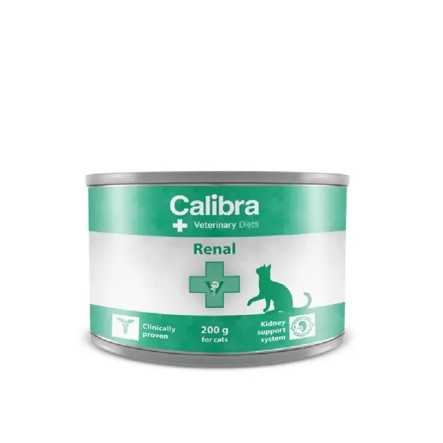 Calibra Veterinary Diets Renal Κονσέρβα για Γάτες 200gr Μονόχρωμο