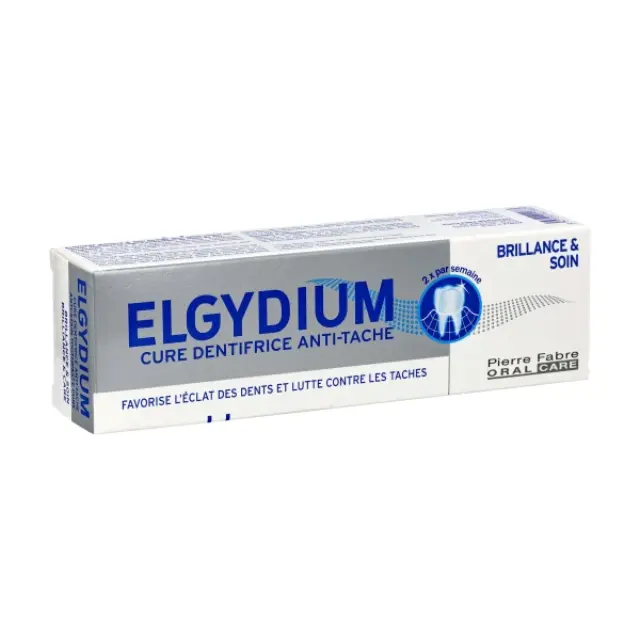 Elgydium Brilliance & Soin Brilliance & Care, Λευκαντική Οδοντόπαστα Τζελ, 30ml 2