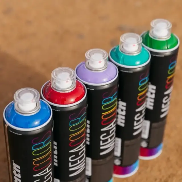 MTN Mega Colors Spray Paint MRV-8 Light Blue 2