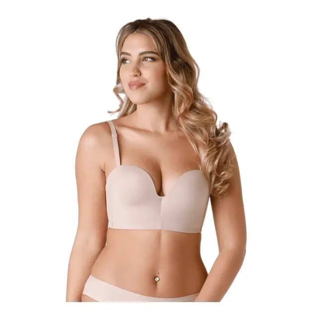 Wonderbra Γυναικείο Σουτιέν-Μπούστο Ultimate Backless, Χρώμα Μπεζ