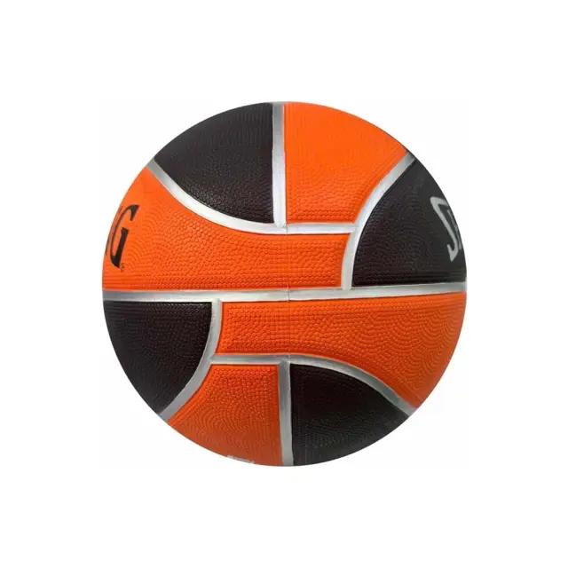 Spalding Adult TF-150 Euroleague Athens Final Four 2026 Size 7 Basket Ball Μαύρο - Πορτοκαλί 85-614Z1 (Spalding) - 7 2