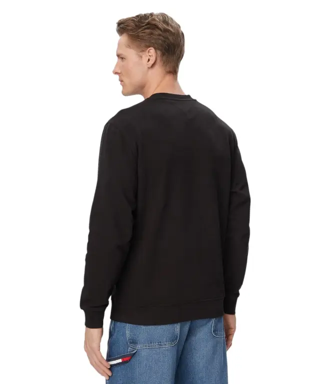 Tommy Hilfiger - Ανδρικό Φούτερ Graphic DM0DM23392-BDS Μαύρο 2