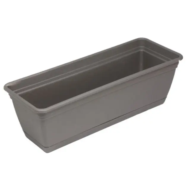 Viosarp MOJITO Ζαρντινιέρα Ανθρακί 50cm