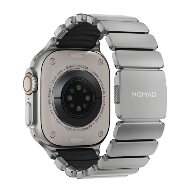 Nomad Stratos Band Natural Titanium Black FKM AW 45/46/49mm 3