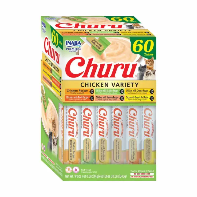 Churu - Chicken Varieties - 60 st - Pet Supplies