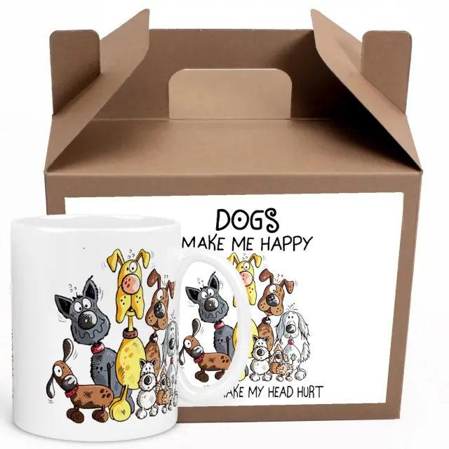 Κούπα DOGS η κούπα είναι με συσκευασία δώρου (1Β)