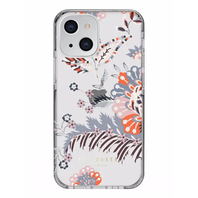 Ted Baker Spiced Up Antishock Θήκη Κινητού για iPhone 13 Mini Clear Floral