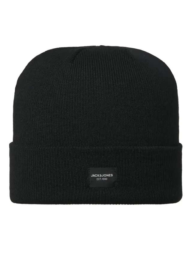 JACFROST DNA BEANIE AND SCARF GIFTBOX Black 3