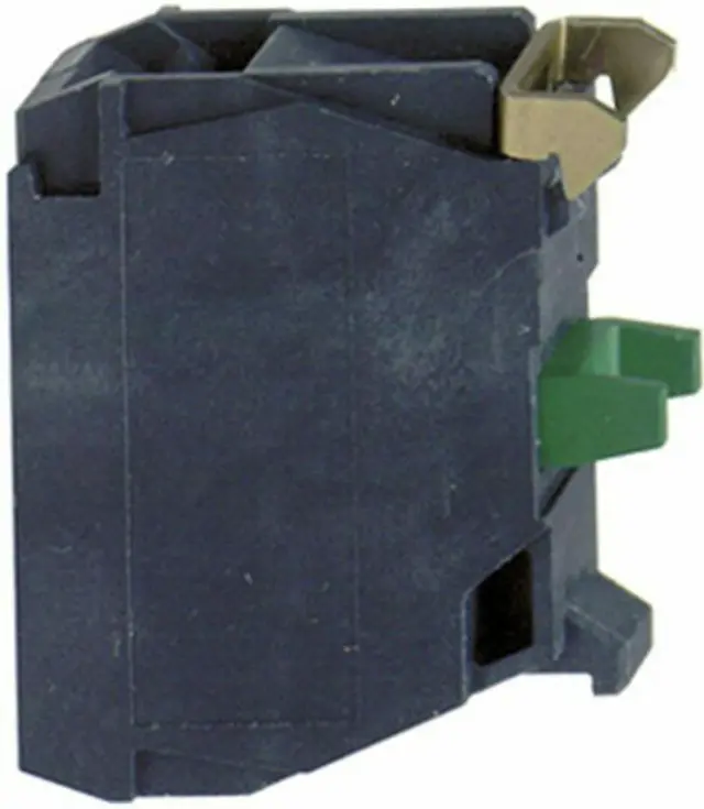 Harmony XB4, Single contact block, silver alloy, screw clamp terminal, 1 NO