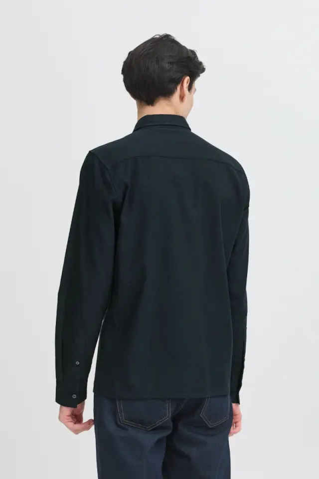 Casual Friday Ανδρικό ARSEN Πουκάμισο – Dark Navy Melange - XXL 2