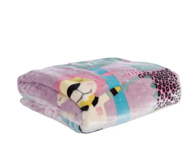 Παιδική Κουβέρτα Μονή 160Χ220 Nef-Nef Homeware Roller Friends Lilac 2