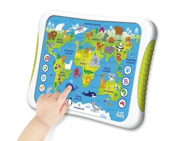 50/50 Games Εκπαιδευτικό Διαδραστικό Tablet Kids Hits: Άτλαντας 3