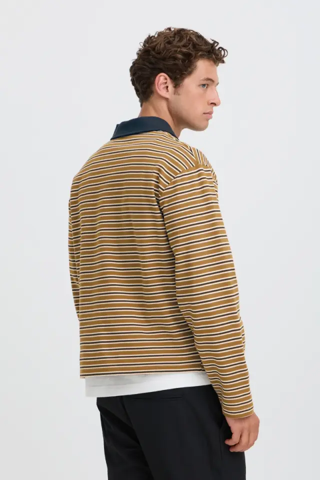 Casual Friday Ανδρική MARCO Polo Mπλούζα – Sepia - XL 2