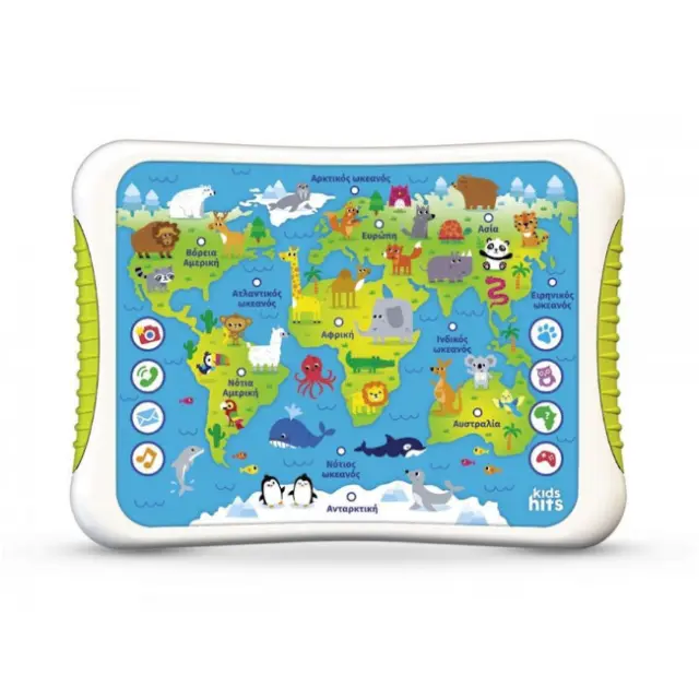 50/50 Games Εκπαιδευτικό Διαδραστικό Tablet Kids Hits: Άτλαντας