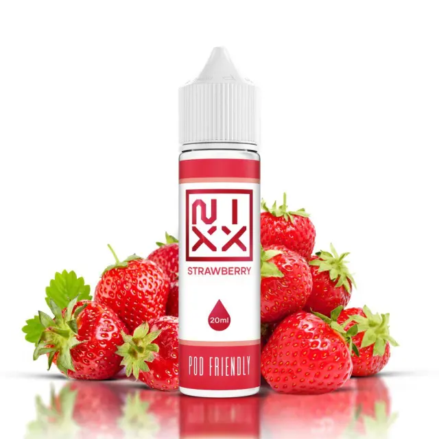 Nixx Flavor Shot Strawberry 20ml/60ml 60ml
