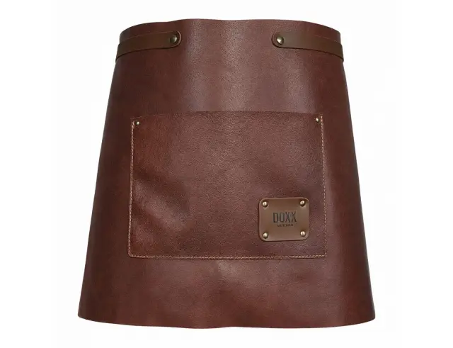 Δερμάτινη Ποδιά Μέσης Doxx Amsterdam Smooth Leather Waist Apron με ρυθμιζόμενα λουράκια - Chestnut