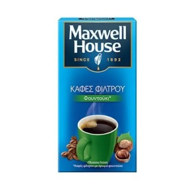 Maxwell House Καφές Φίλτρου Φουντούκι 225g