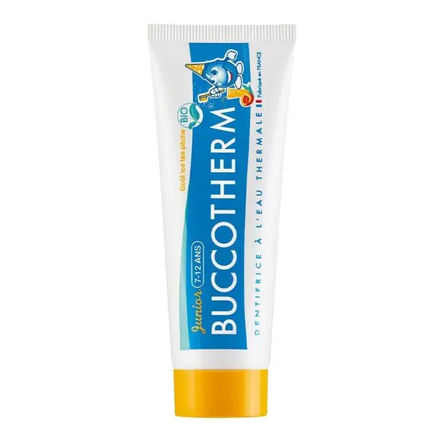 Kids Toothpaste Age 7-12 Peach Iced Tea Flavor with Fluoride