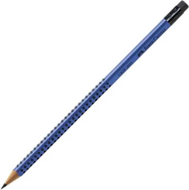 Faber Castell Grip Μολύβι με Γόμα Bluish Turquoise HB (Faber Castell)