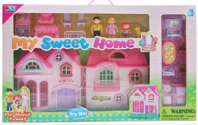 Playset Βίλα Με Φως My Sweet Home (MKL411836)