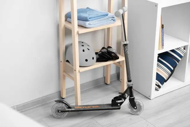 Scooter Δίτροχο με Κράνος και Προστατευτικά Tauro Toyz Black 0420 3