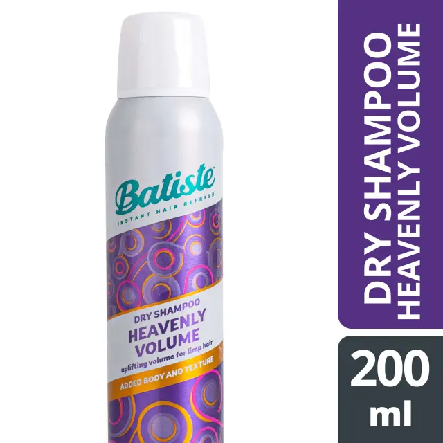 Batiste Heavenly Volume Ξηρό Σαμπουάν Όγκου για Όλους τους Τύπους Μαλλιών 200ml