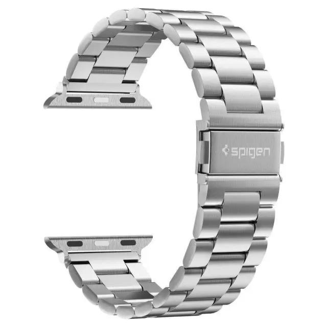 Λουράκι Spigen Modern Fit for Apple Watch 45mm / 44mm / 42mm Stainless Steel Band Silver 2